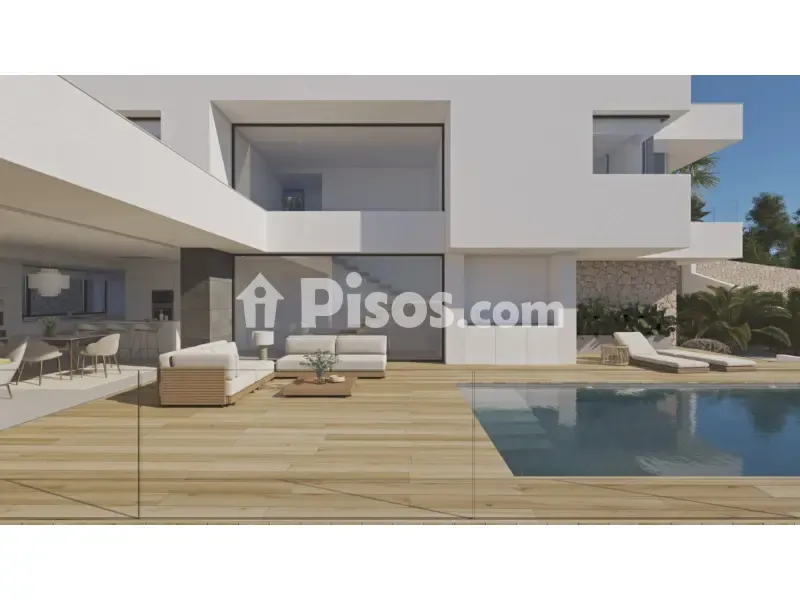 Piscine - Contemporary Chalet with Infinity Pool in Benitatxell