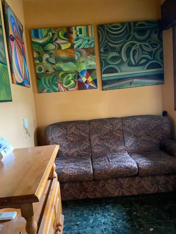 Living Room - Chalet with Bodega in Lalín, Pontevedra