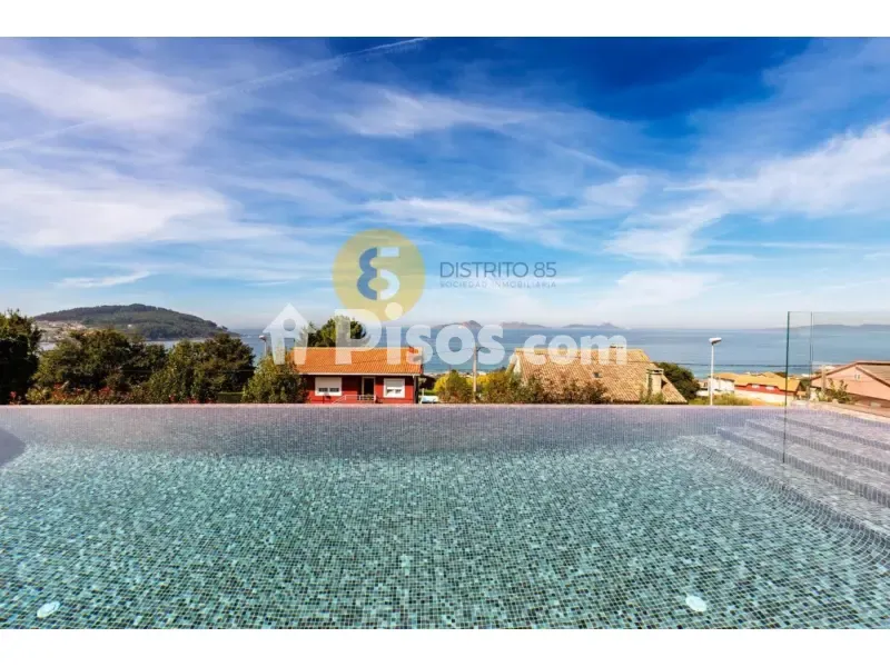 Piscine - Chalet with Sea Views in Prado, Nigrán