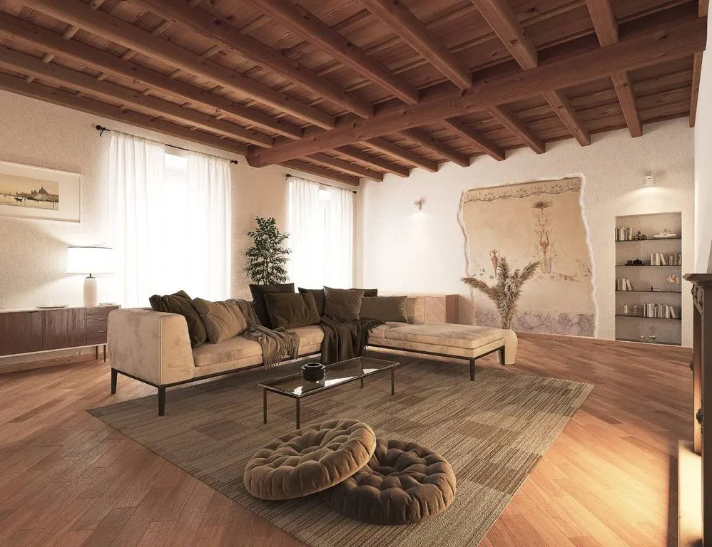 Soggiorno - Luxury Apartment with Naviglio View in Milan