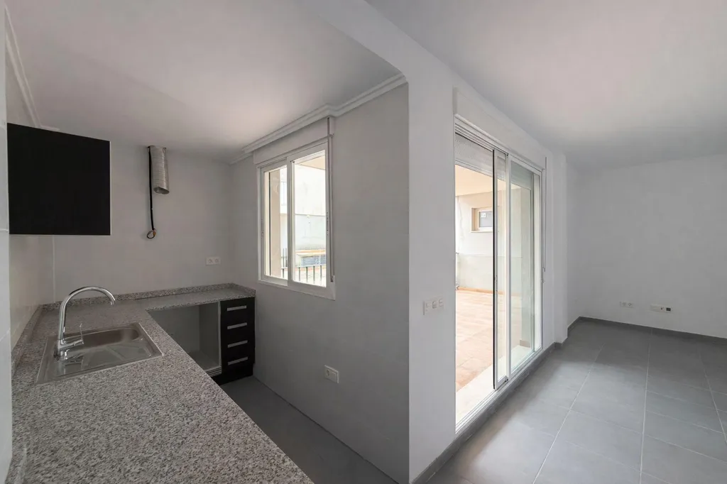 Cuisine - Flat with Terrace in Caudiel