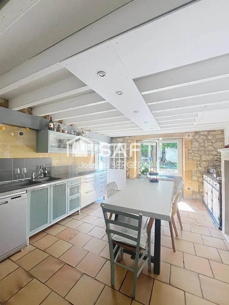 Küche - Rustic House with Swimming Pool in Libourne