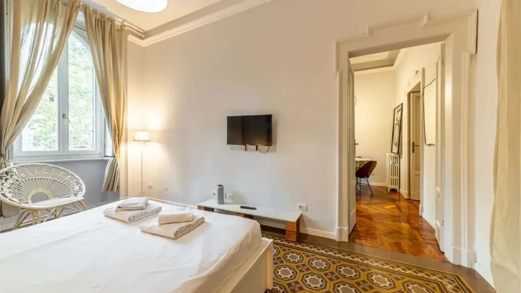 Chambres - Charm Apartment with Balcony in Milan