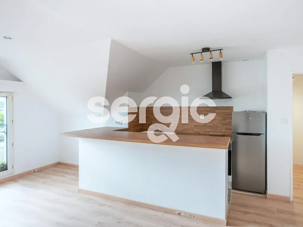 Cucina - Studio with River View in Pontoise