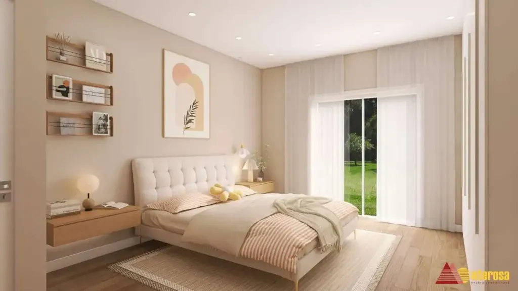 Bedrooms - Luxury Apartment with Garden in Rovellasca