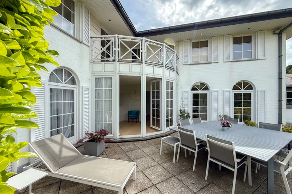 Terrasse - Villa avec terrasse de 40 m² à Beersel