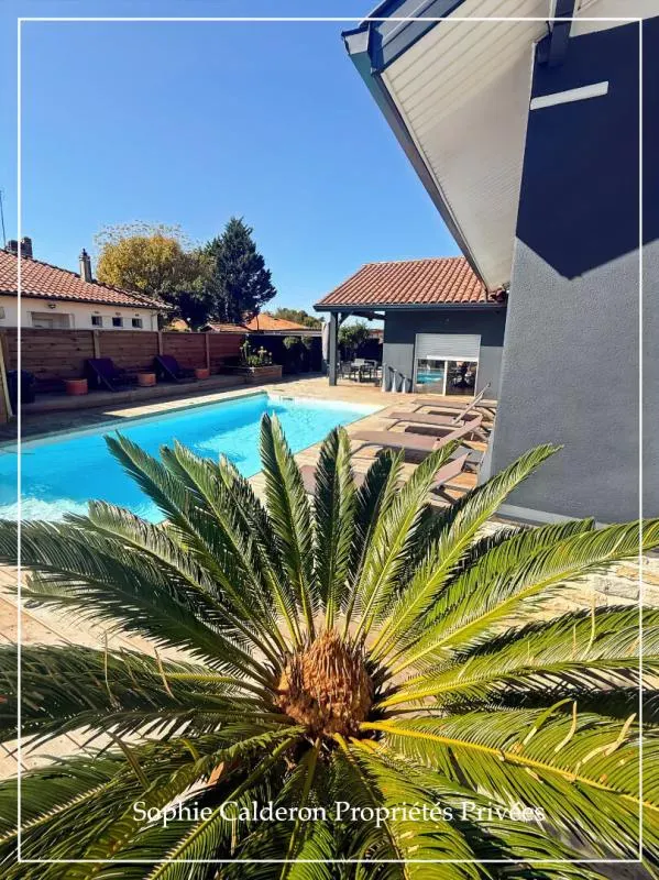 Bassein - House with Pool near Narrosse