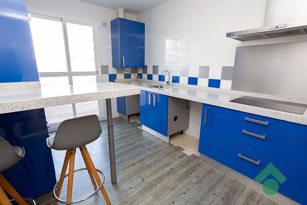 Köök - Penthouse with Terrace in San Bernabé