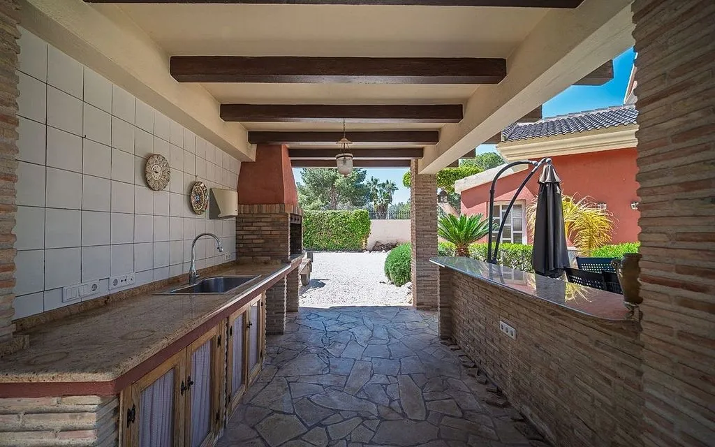 Terrasse - Chalet with Pool and Terrace in Rojales