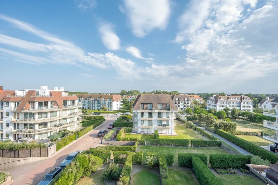 Õhuvaade - Apartment with Sea View on Wandeldijk, Het Zoute
