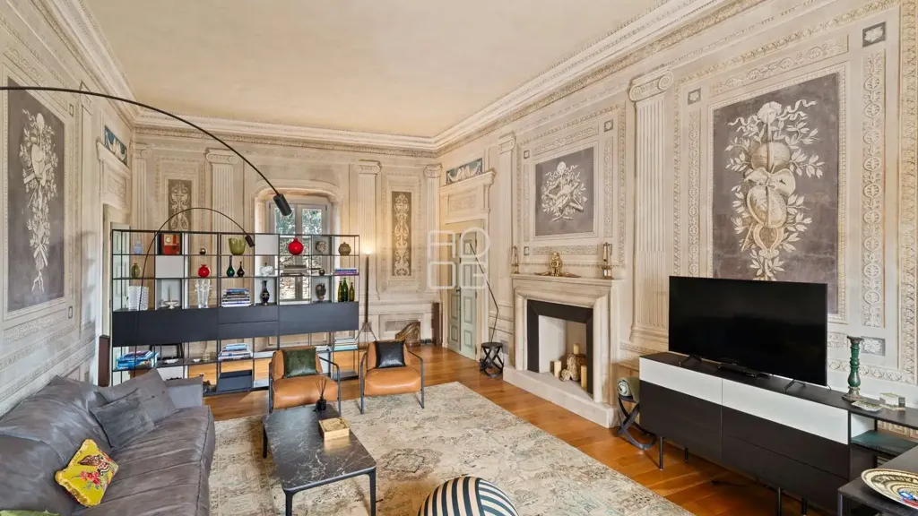 Living Room - Historic Palazzo Apartment in Lonato