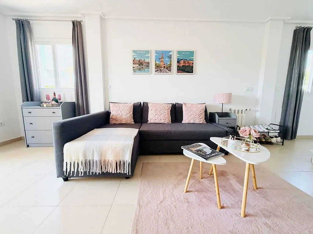 Soggiorno - Corner Semi-Detached with Golf View in La Torre