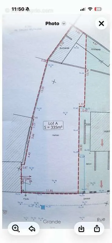 Constructible Plot with 12m Façade in Ormoy-Villers