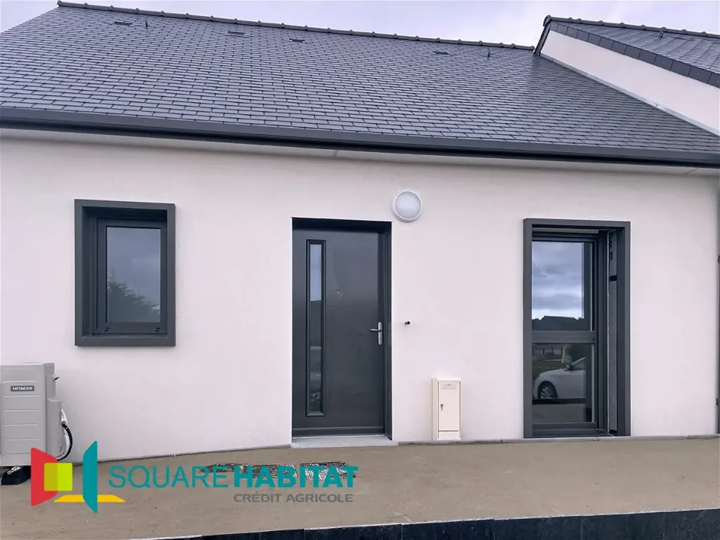 Extérieur - Maison Neuve pour Seniors avec Terrasse à Frehel