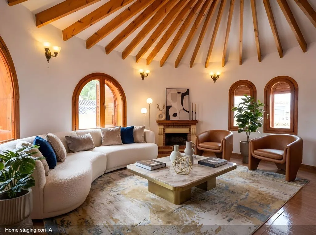 Living Room - Semi-Detached Villa with Pool in Torrevieja