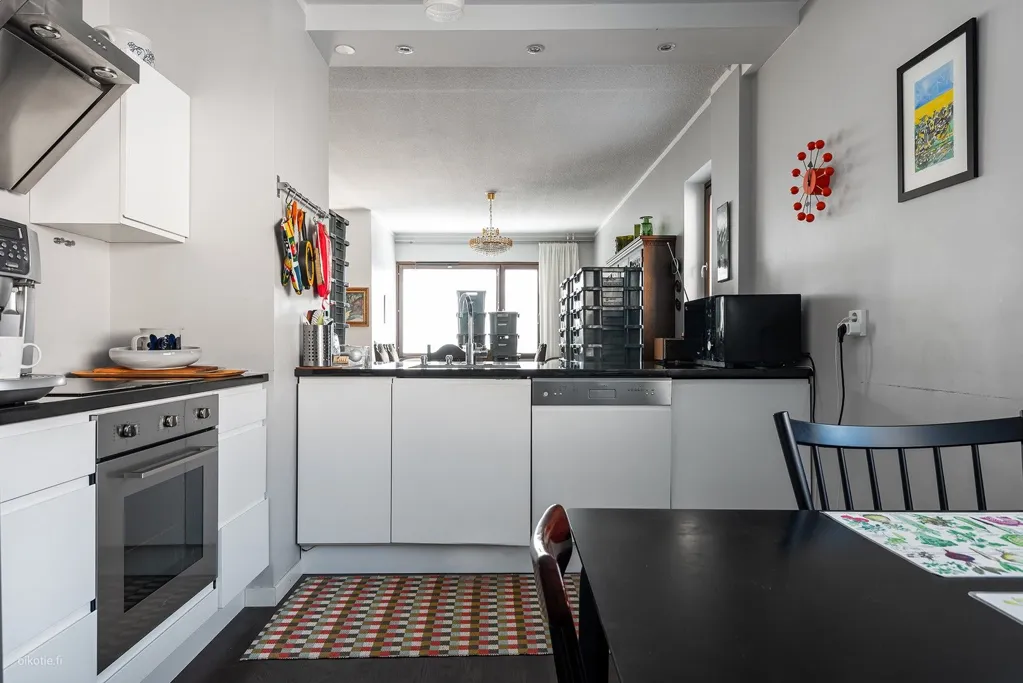 Cucina - Triplex Apartment with Views in Turku Centre