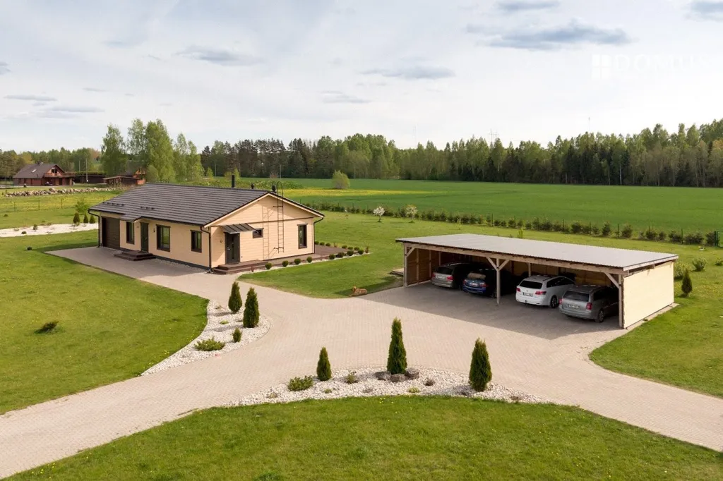 Aerial - Recently Rented Detached House with Garage in Võllinge