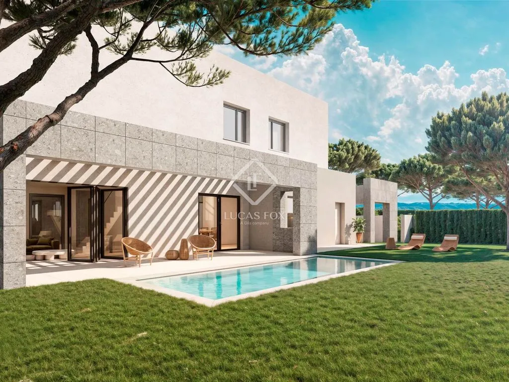 Piscine - Contemporary Villa with Private Pool in Torrelodones