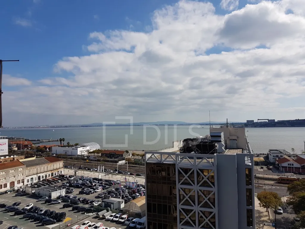 Vue aérienne - T2 Apartment with Balcony in Alcântara, Lisbon