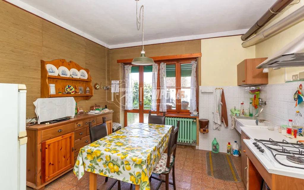 Cucina - Trilocale with Garden in Rivalba