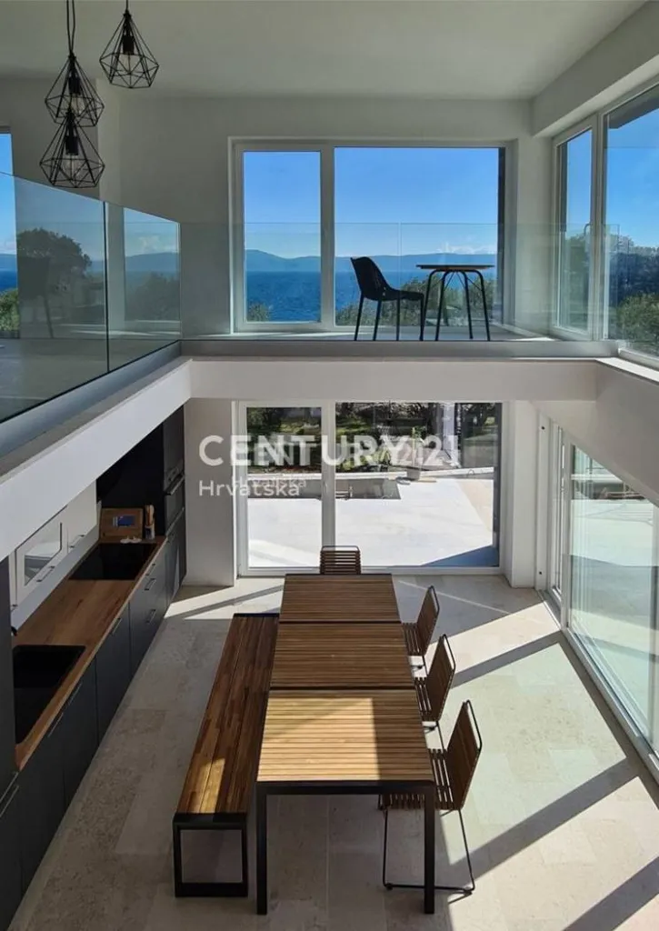Sala da pranzo - New Villa with Pool near Labin