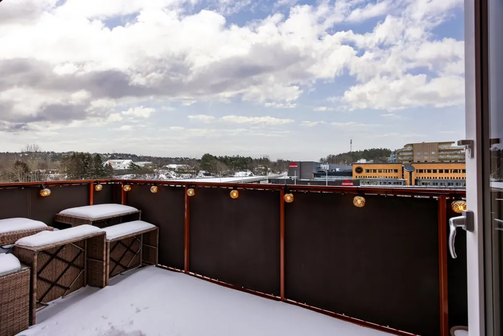 Balcon - Apartment with South Balcony in Hovås