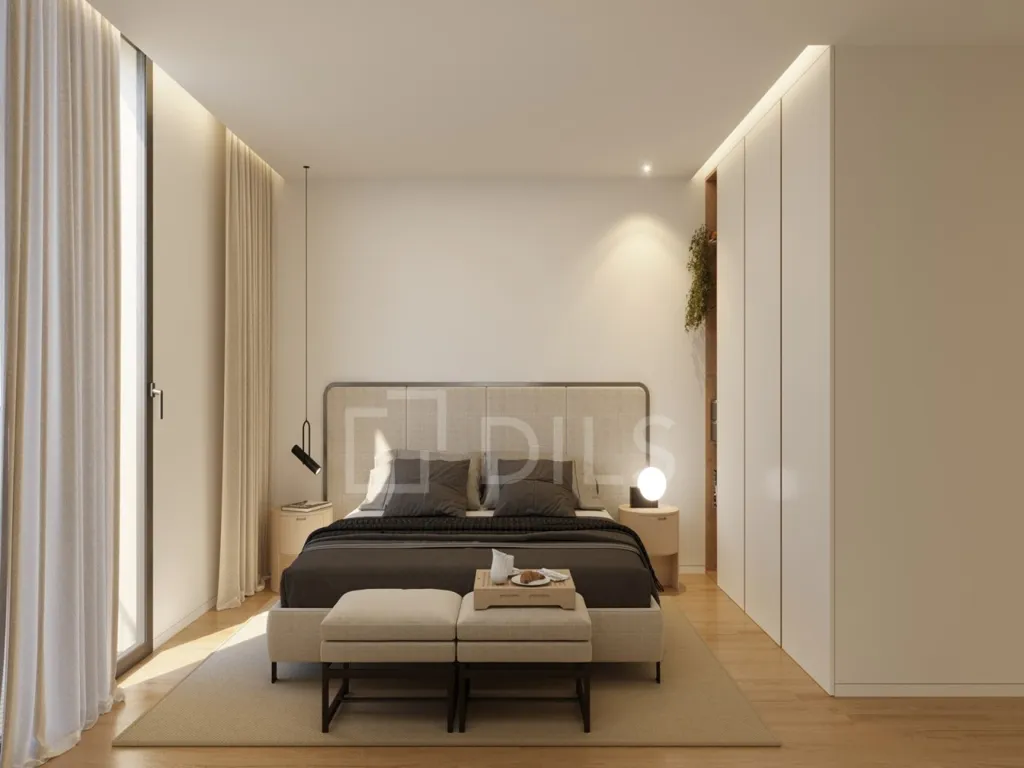 Chambres - Contemporary Apartment with Balcony in Almancil
