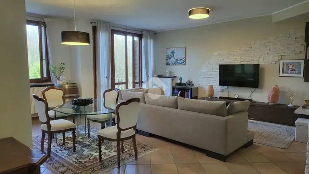 Living Room - Panoramic Bifamiliare Villa in Besana Brianza