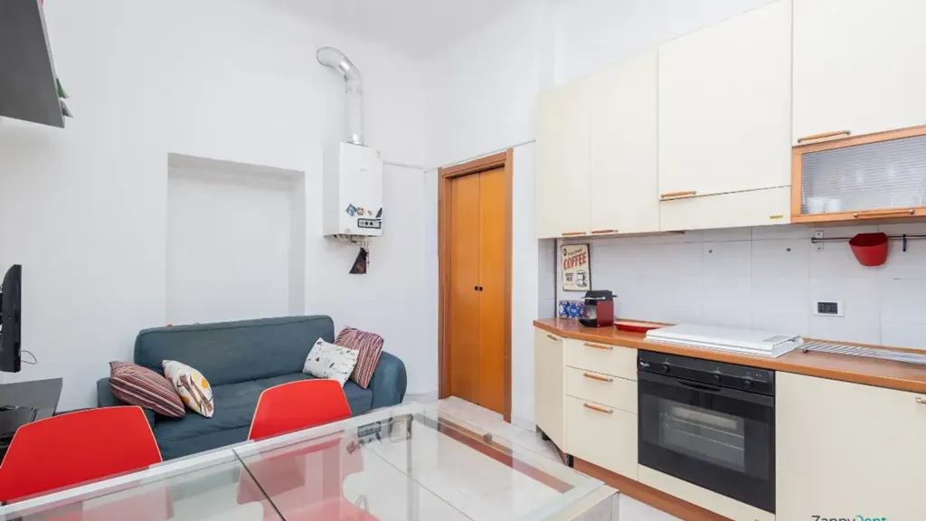 Cucina - Modern Studio Flat with Metro Access in Milan