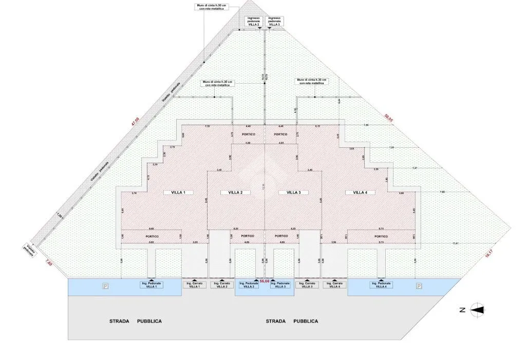 Plan - New Villa with Private Garden in Calcinato