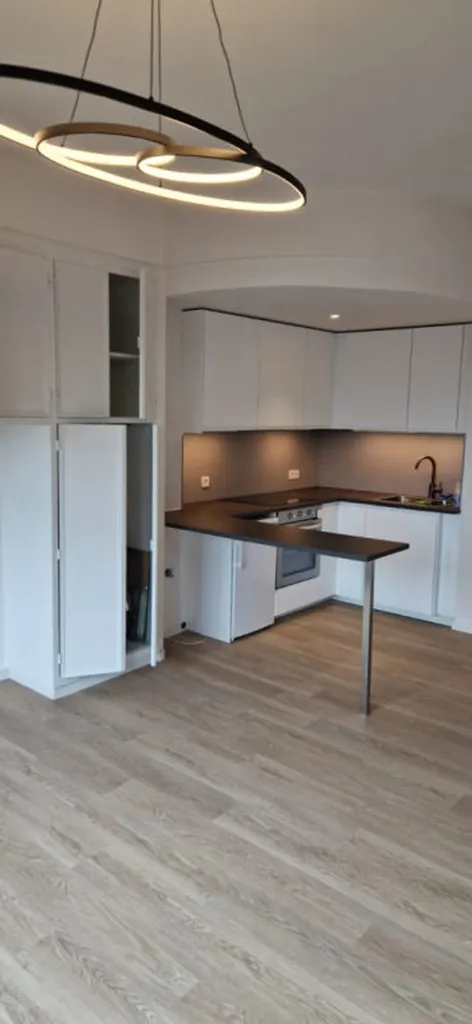 Köök - Modern Studio near ULB in Brussels