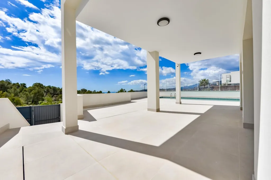 Terrasse - Contemporary Villa with Pool in Finestrat
