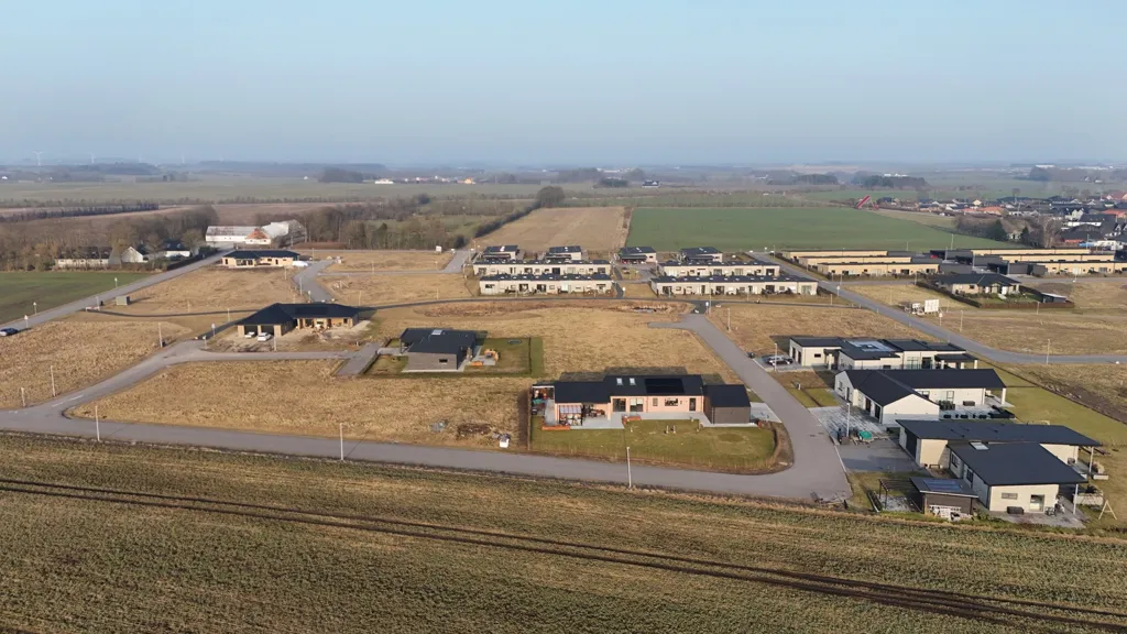 Vue aérienne - Year-Round Plot with 5G Coverage in Hobro