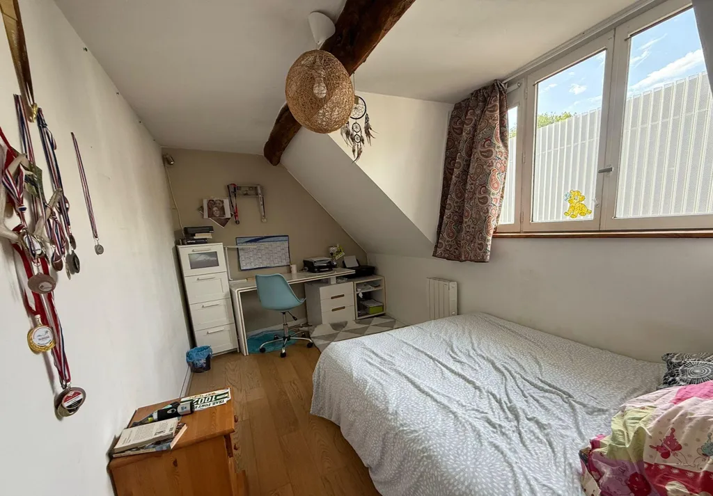 Chambres - Appartement Traversant avec Cheminée à Rouen