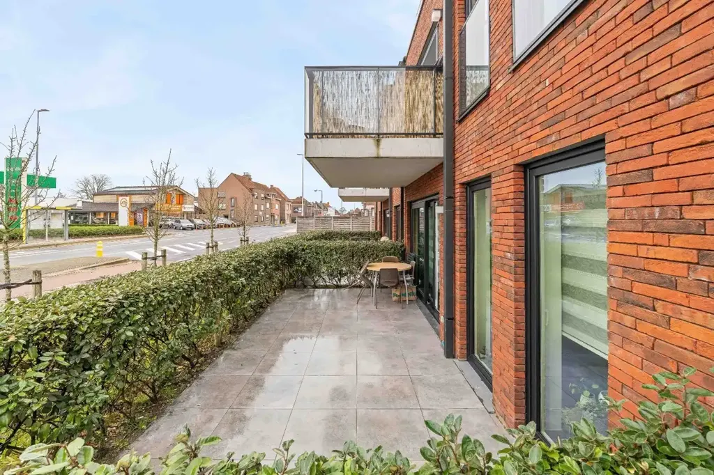 Balcon - Appartement Récemment Construit avec Garage à Wevelgem