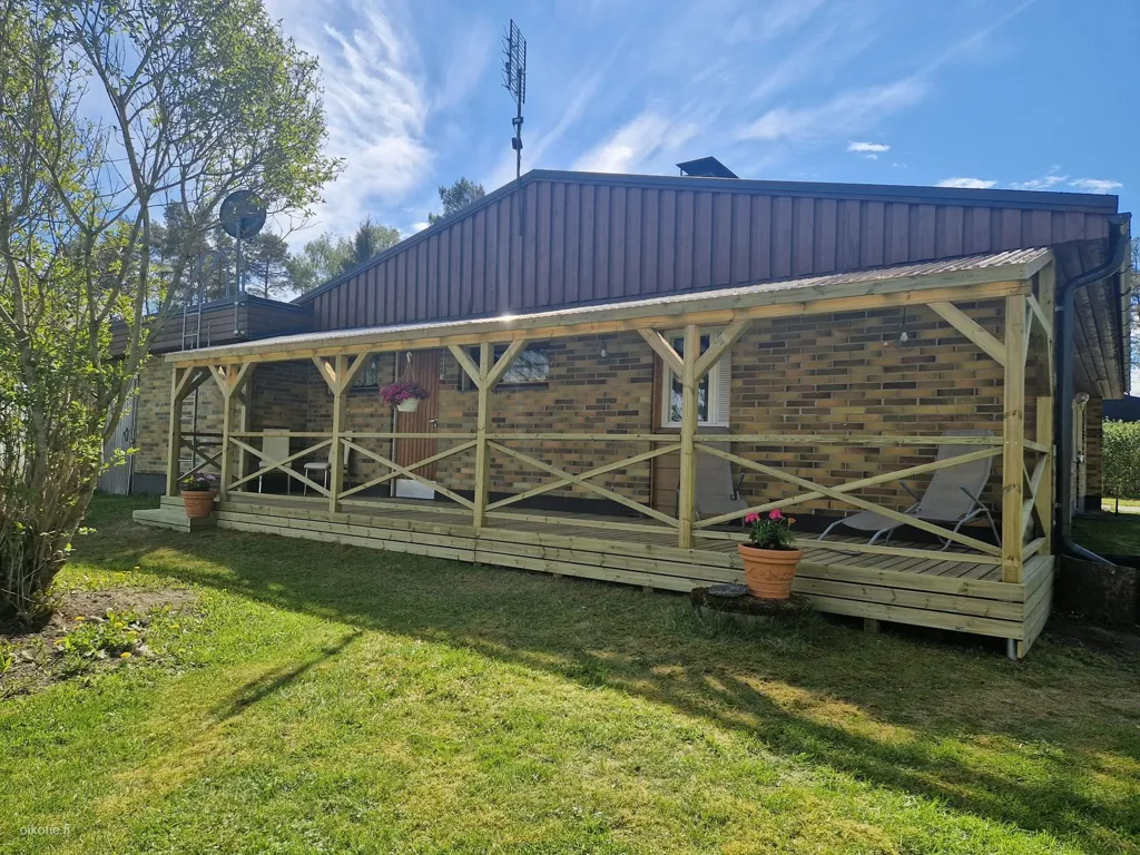 Terrasse - Detached House with Sauna in Lokalahti