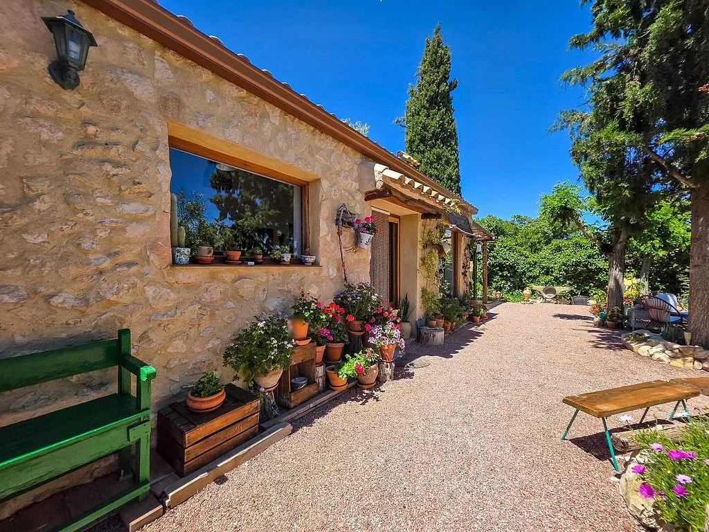 Terrasse - Rustic House with Pool in Torre del Rico