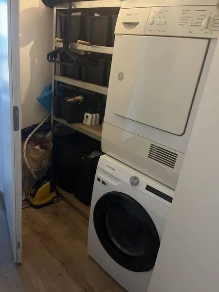 Pesuköök - New Build Apartment with Balcony in Hoorn