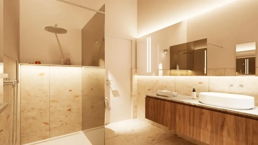 Salles de bain - Rustic Bilocale with Private Courtyard in Mantua