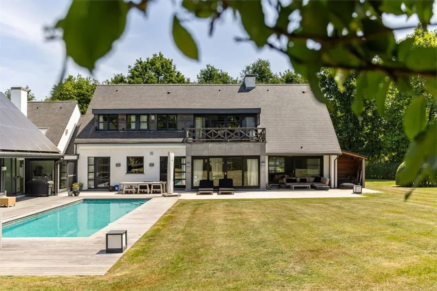 Piscine - Luxueuse Villa dans le Domaine Privé ‘Vlieringenpark’