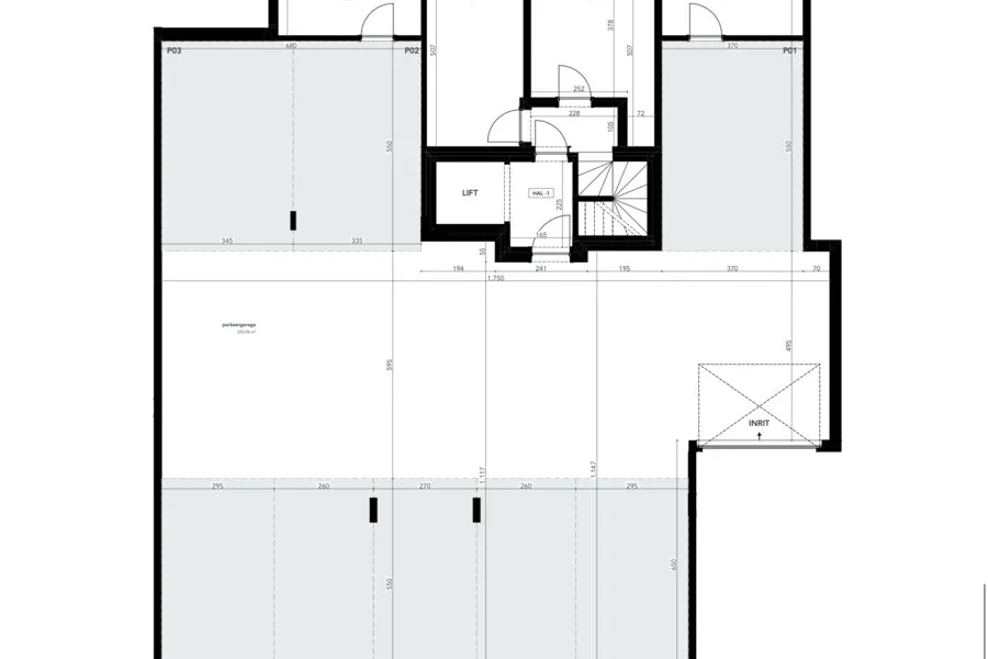 Planimetria - Penthouse with Terrace near Roosdaal Centre