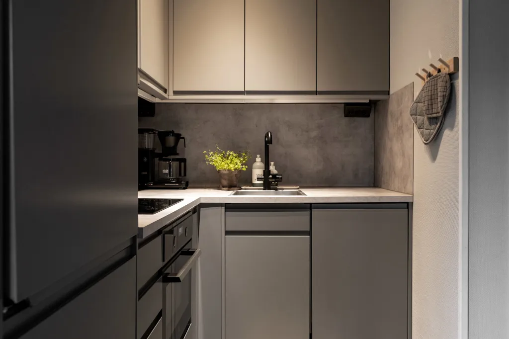 Cuisine - Skier's Apartment with Private Terrace in Duved