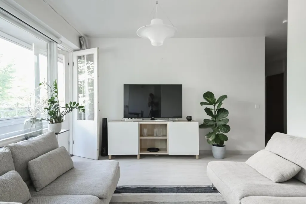 Elutuba - Bright Apartment with Balcony in Lahti Centre