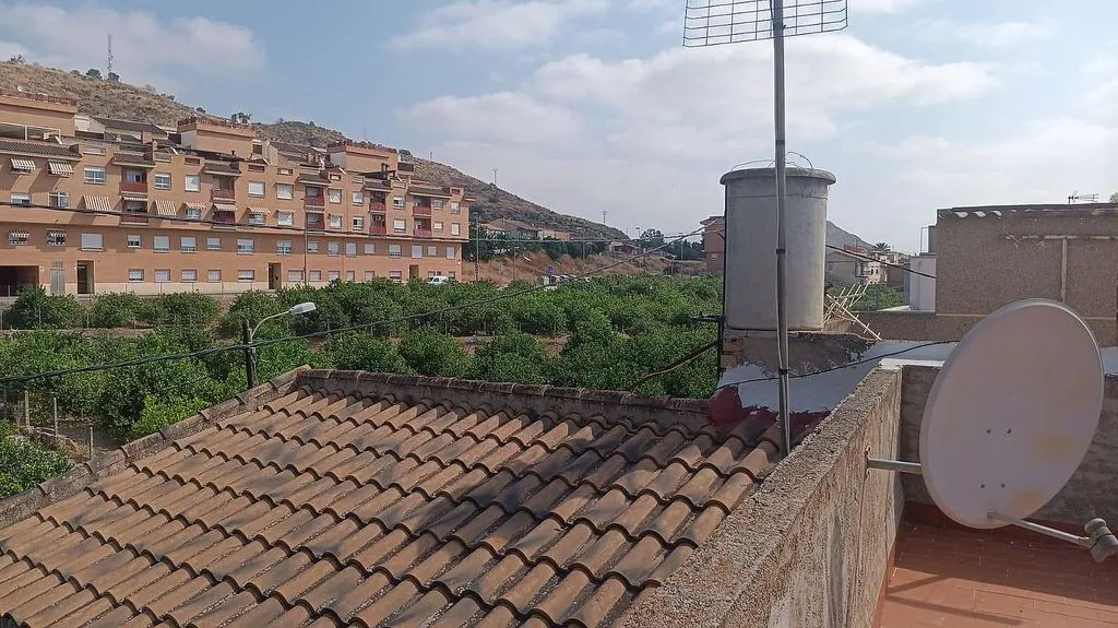 Terrasse - Chalet with Terrace and Balcony in Monteagudo