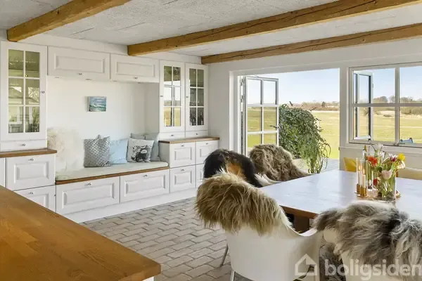 Sala da pranzo - Farmhouse with Forest View in Malling