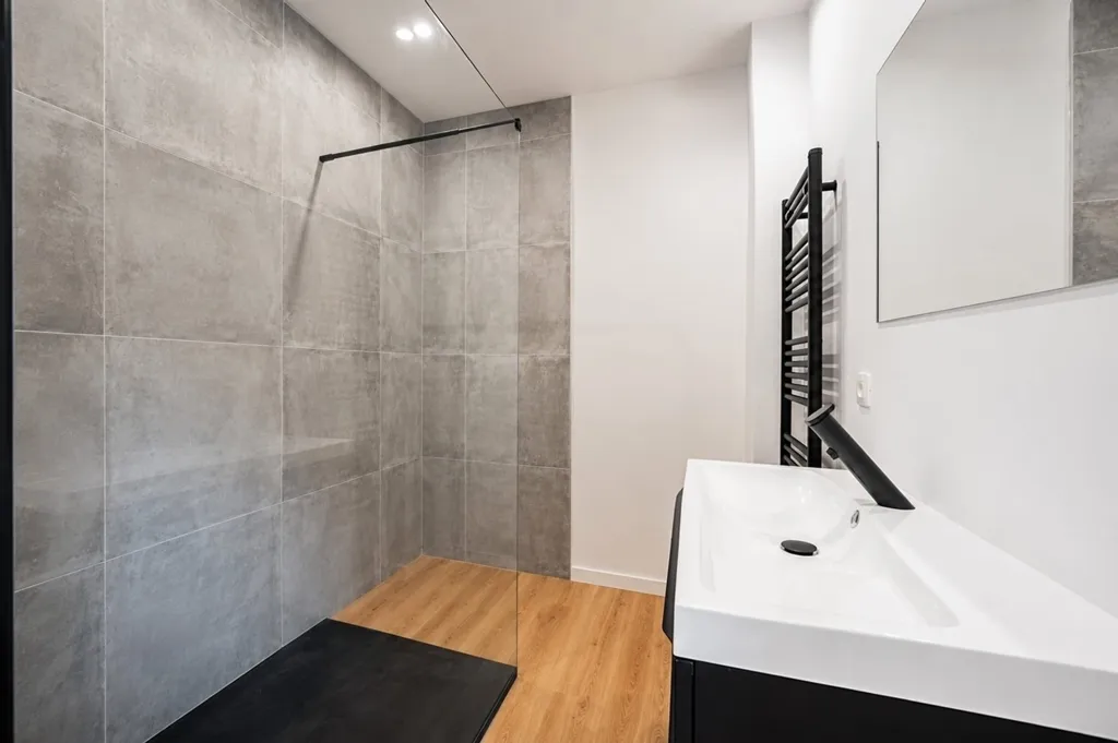 Salles de bain - Appartement avec terrasse au centre de Liège