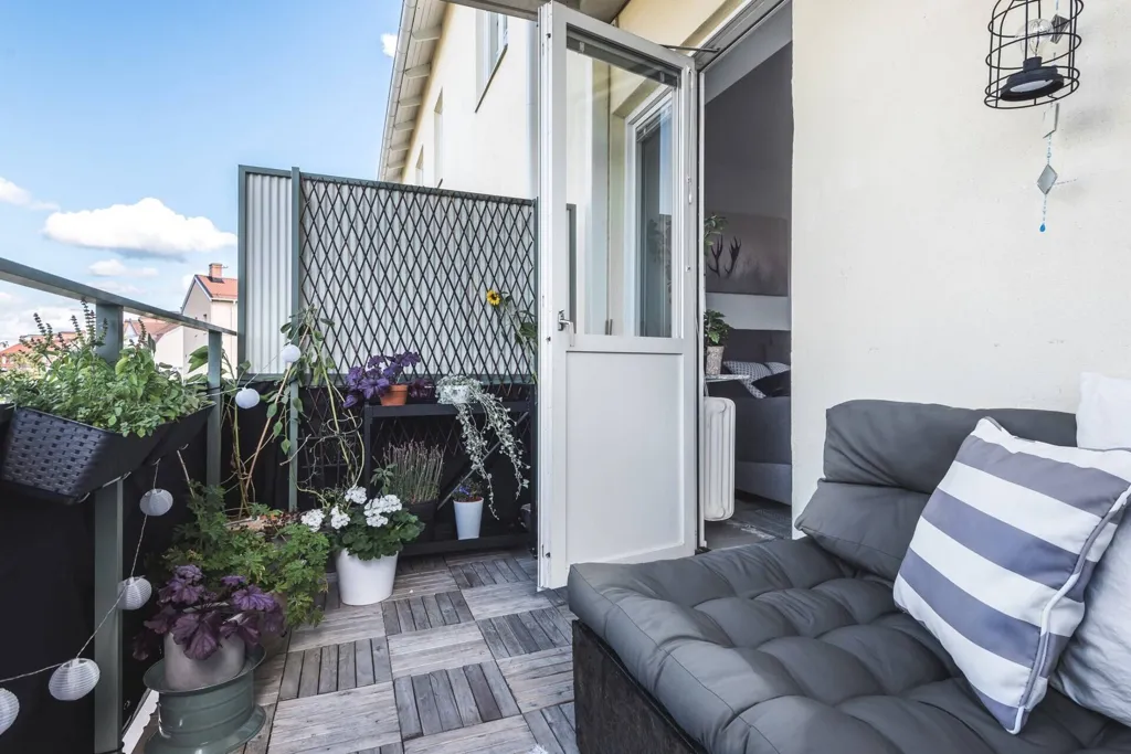 Balcon - Renovated Apartment with Balcony in Norrköping
