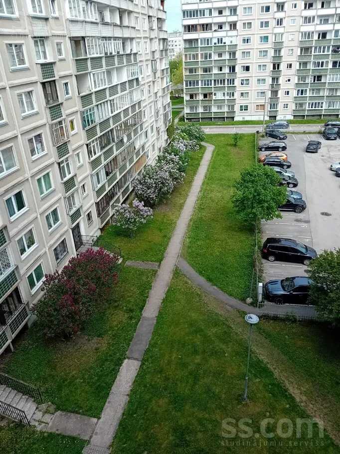 Aed - Long-term Rental Flat with Balcony in Pļavnieki, Riga