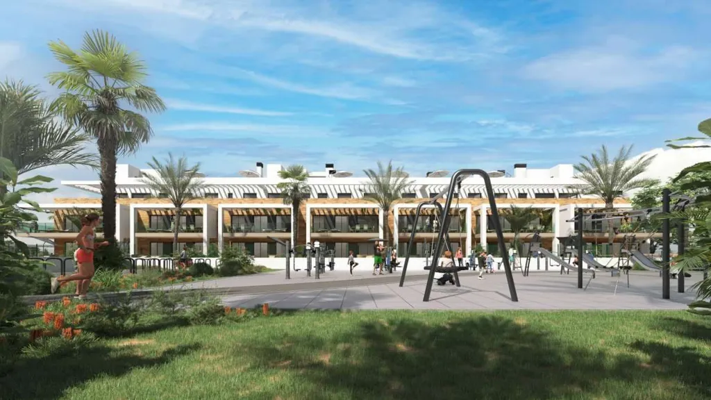 New Apartment with Private Garden near La Serena Golf, Los Alcázares