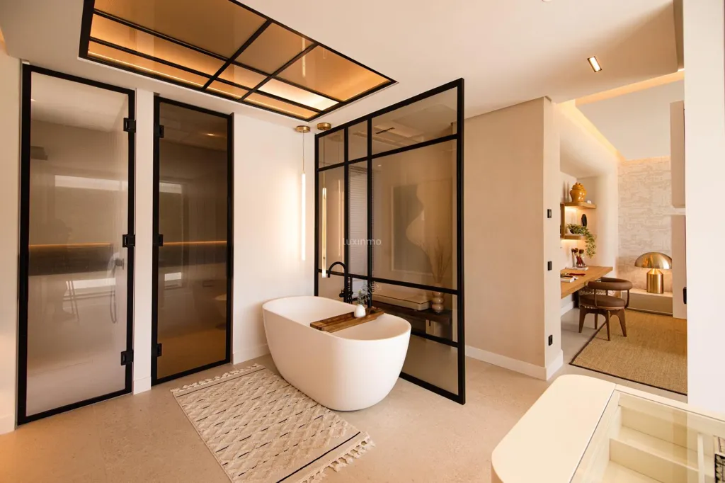 Bathrooms - Detached Villa with Golf Course Views in Santa Eulalia